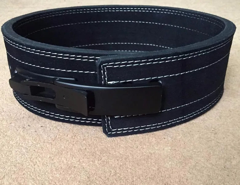 Силовой рычаг для тяжелой атлетики, кожаный ремень для бодибилдинга, тренировок, тренажерного зала, powerlifting