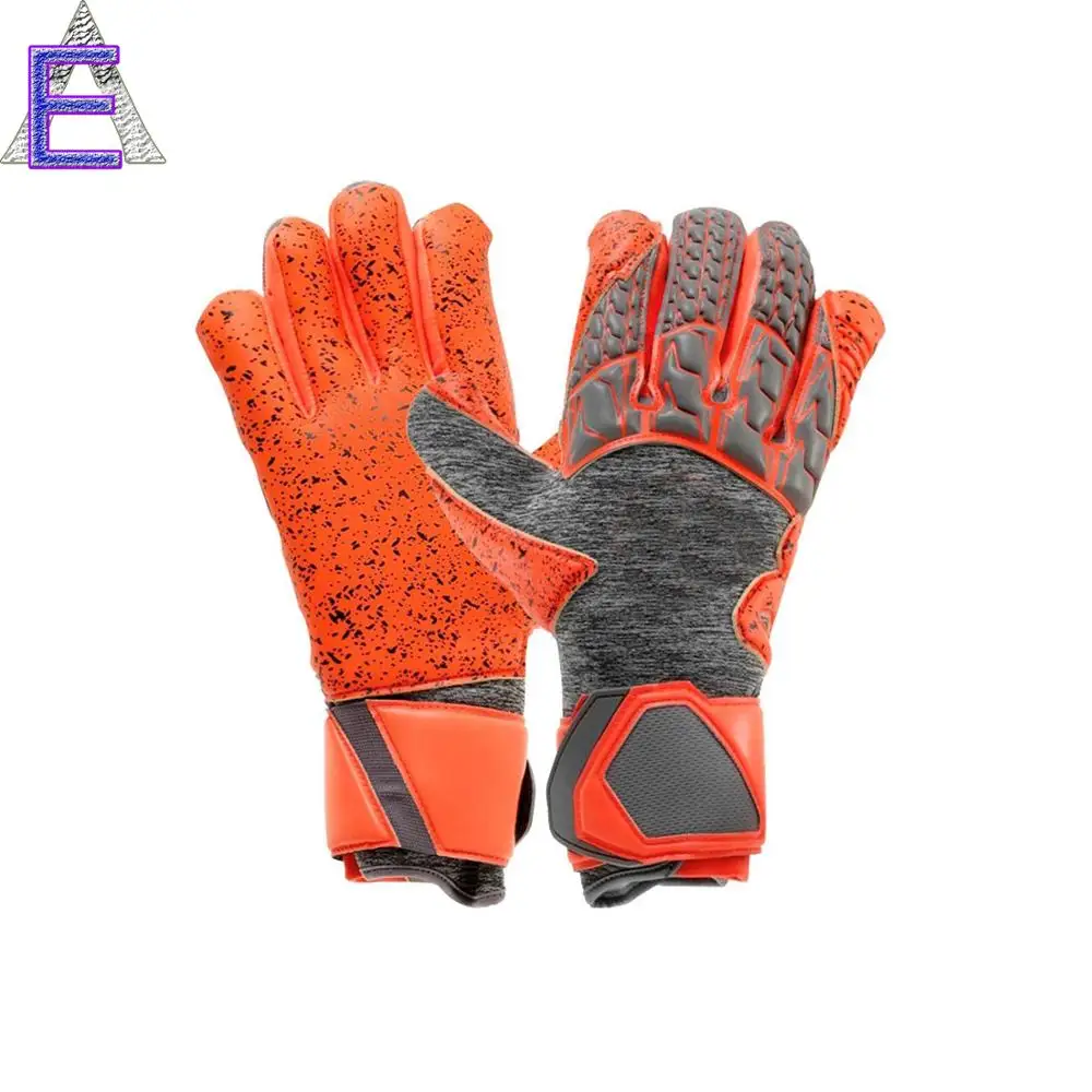 Custom Sports German Latex Design Goalie Soccer Gloves