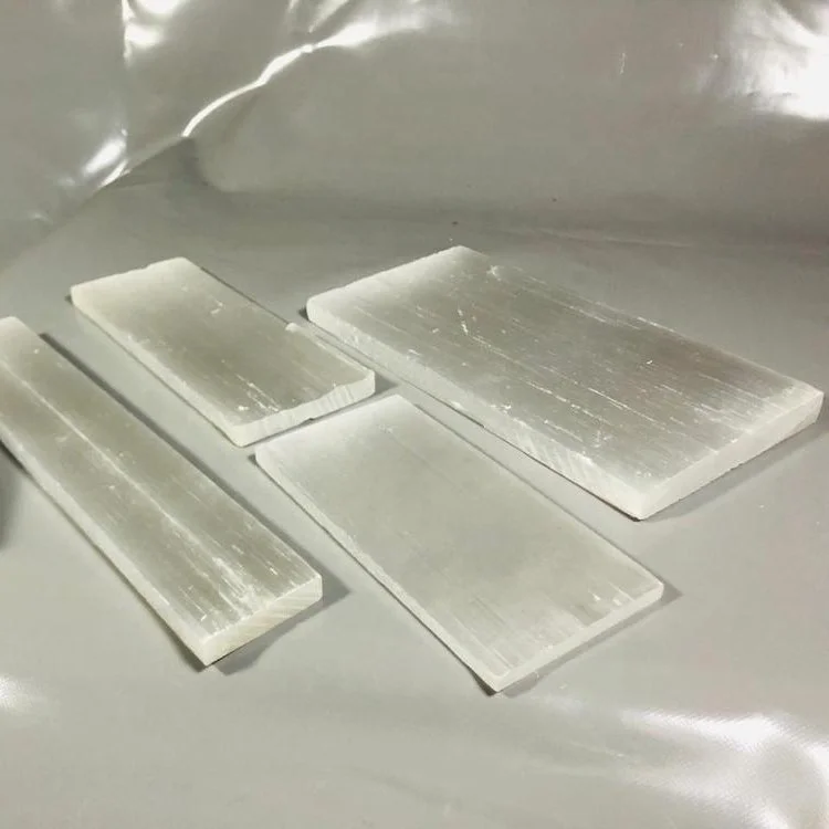 
Selenite Tiles and selenite slab Natural Surface 