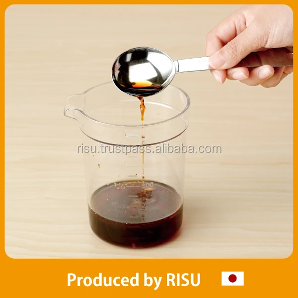 Safety and Healthy non-slip server plastic dressing mixer for salad with handle, dishwasher safe made in Japan