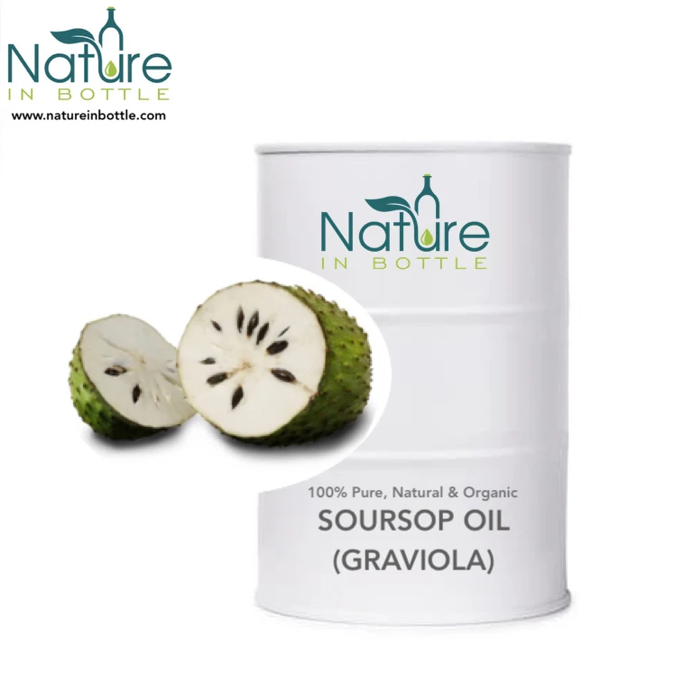 Organic Graviola Oil | Soursop Oil | Guanabana Oil - Annona muricata - 100% Pure Natural Essential Oils - Wholesale Bulk Price