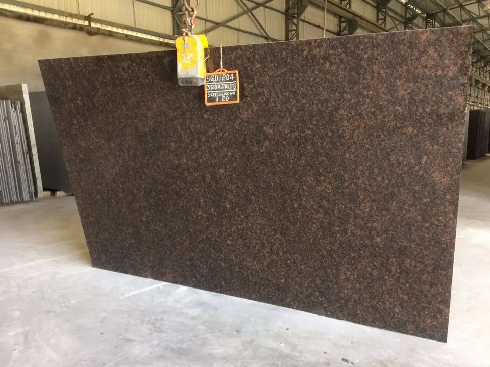 Tan Brown granite slab