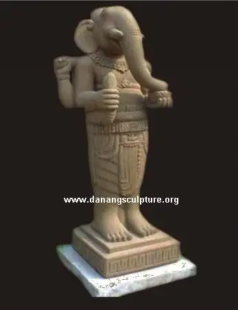 Shiva Dancing antique Champa Hindu stone statue DSF-CP042