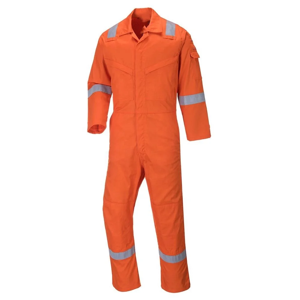 high quality 88%Cotton 12%Nylon reflective flame retardant coverall