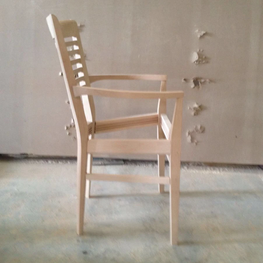 Beech arm chair frame