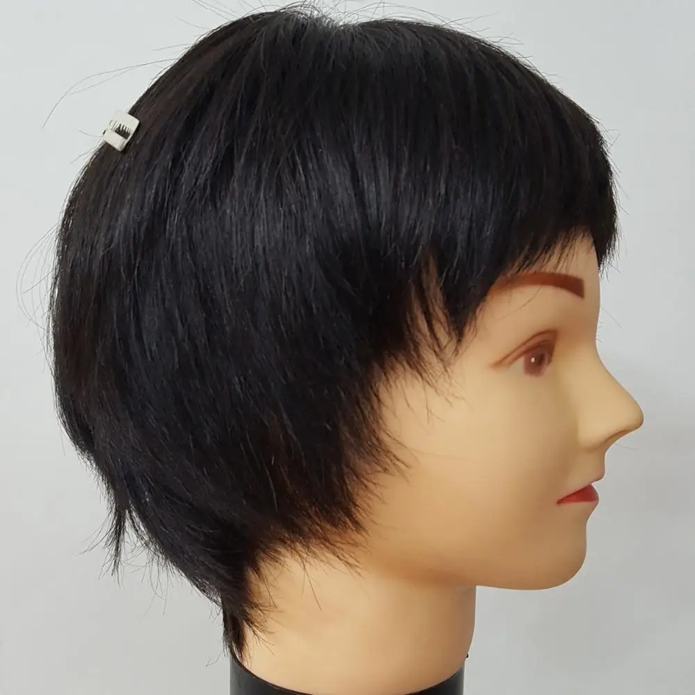Short hair wig best wholesale price for 100% full cuticle hair extensions made in Vietnam