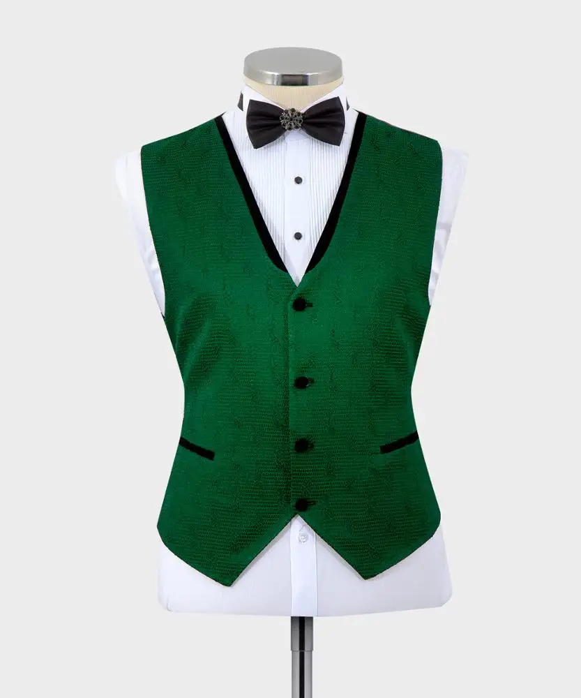 
3 Pieces Green Tuxedo 
