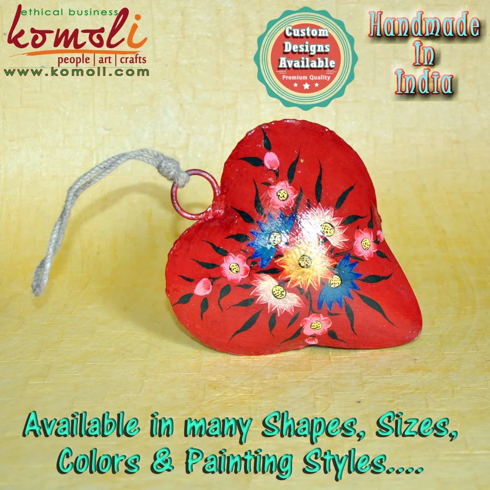 
Hand Painted Red souvenirs swiss cowbell custom painted cowbells 