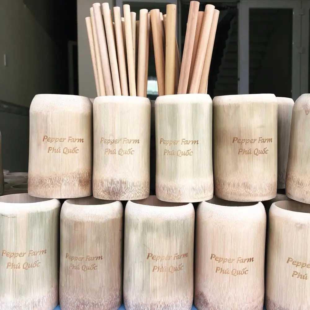 Supplier bamboo cup cheaper price from Vietnam