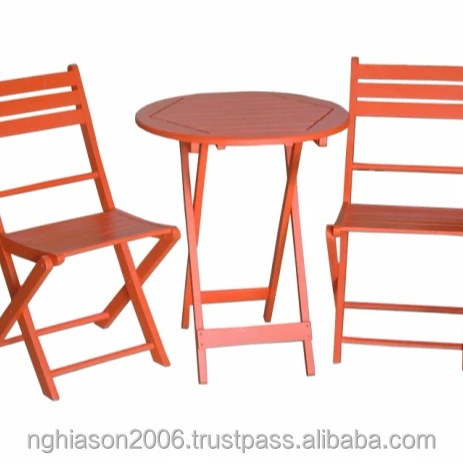 2024 New Arrival Luxury Patio Garden Furniture Outdoor Acacia Wood Acacia For Garden Table Set