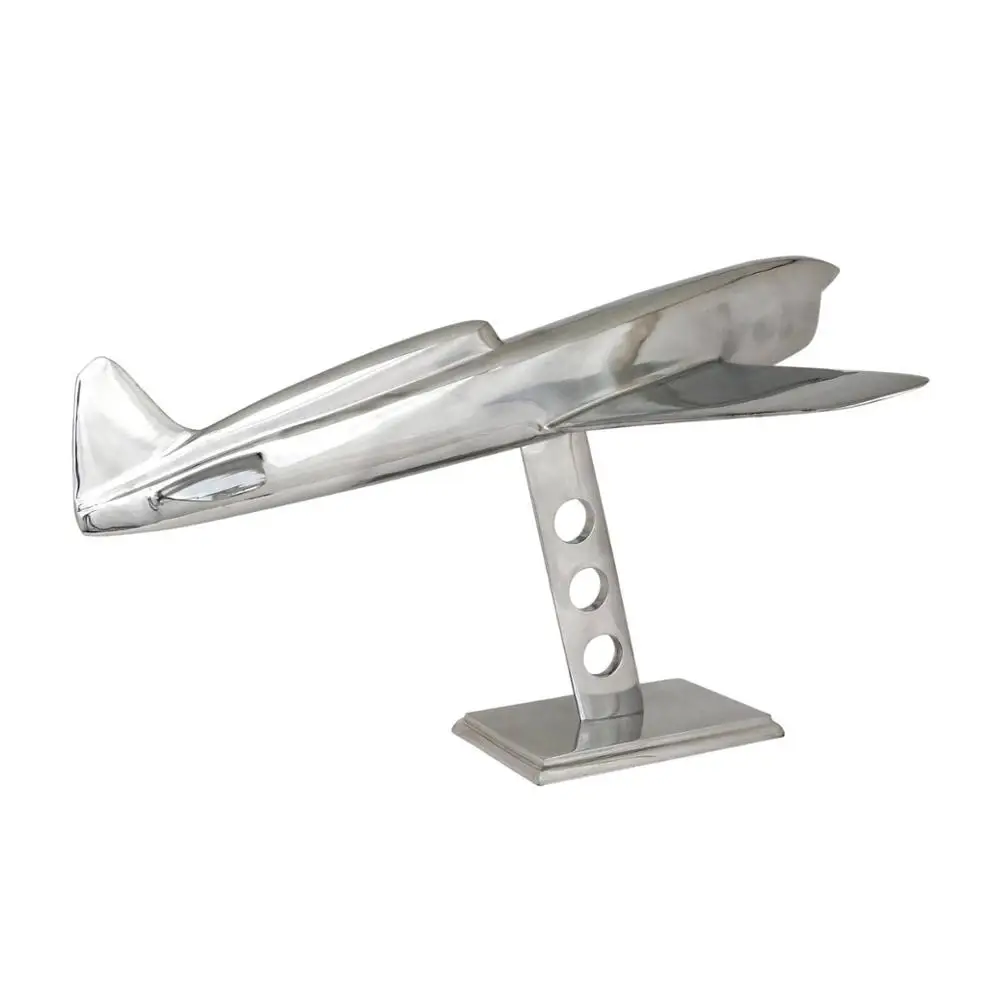 Aeroplane Metal airline airplane sculpture 3d models as office table decoration