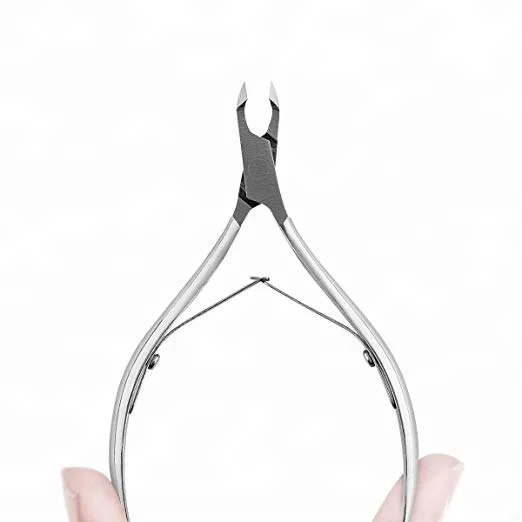 Professional Stainless Steel Toe Finger Cuticle Nipper Nail Plier Pedicure Manicure with Customized private label