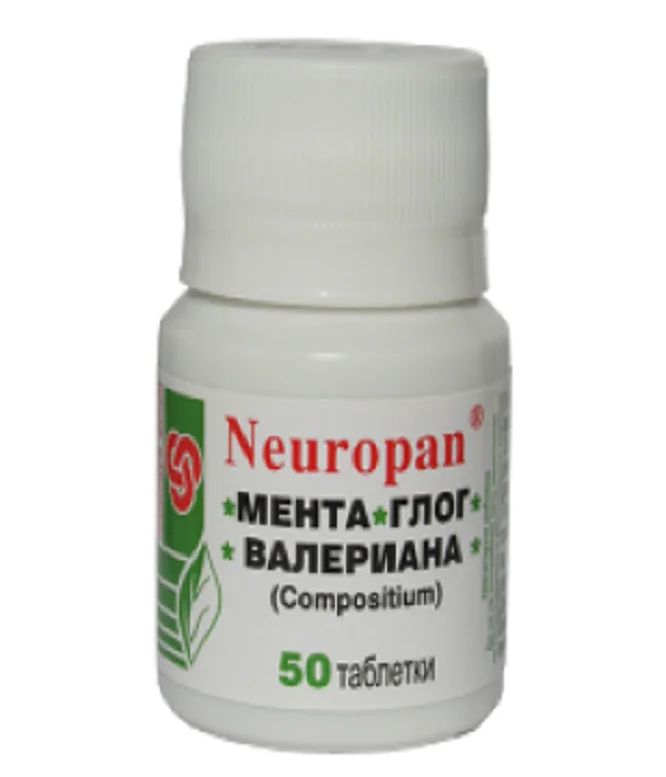 
1000 таблеток, нейропан, оригинальная мята, боярышник, валериана от Panacea Original 