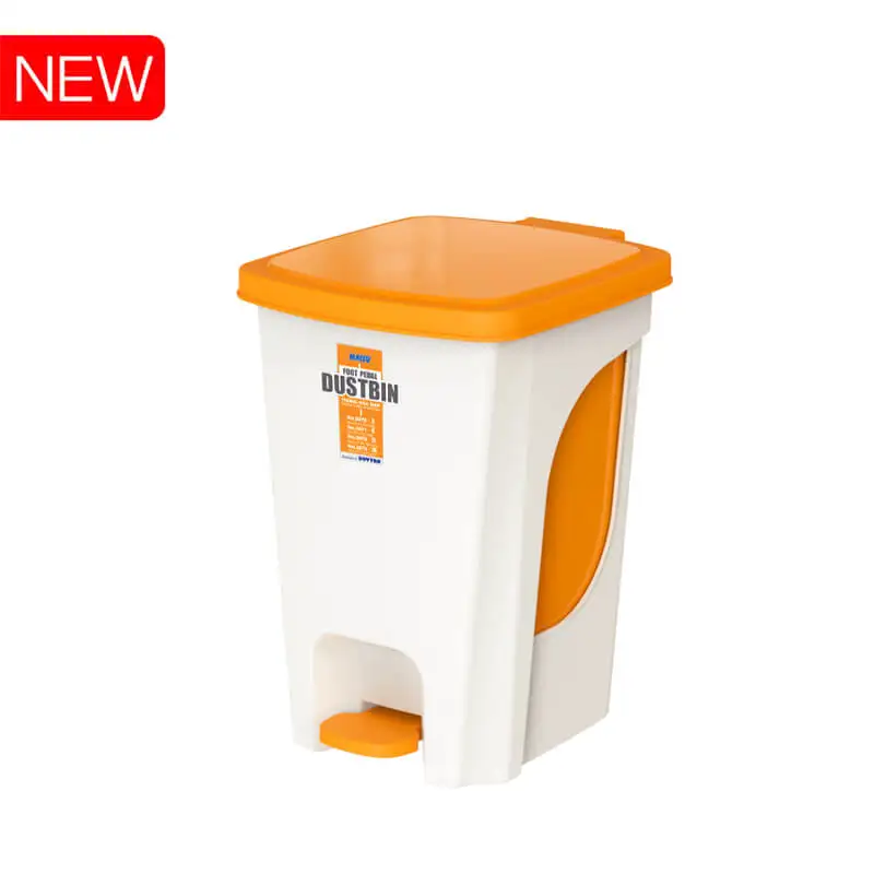Household Foot Pedal Waste Bin - MEDIUM FOOT PEDANL DUSTBIN - Duy Tan Plastic in vietnam - tangkimvan(at)duytan(dot)com