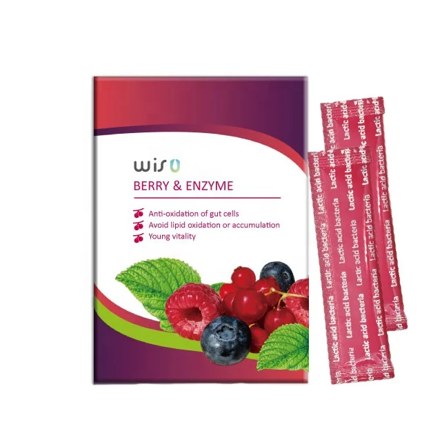 High Quality Digestive Protection Mix Berry Enzymes Probiotics Powder