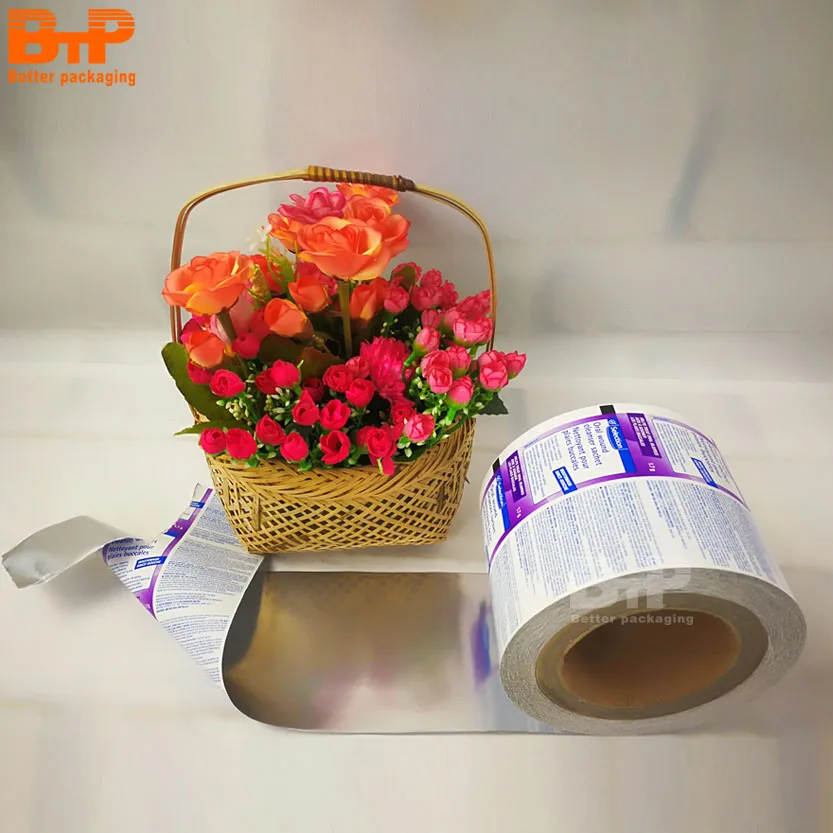 Wrapping packaging film for baby wipes packaging bag/ plastic roll film packing wet tissue