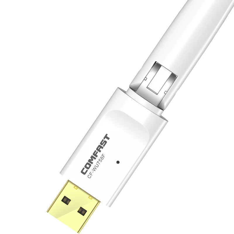 Высокоскоростной 650 Мбит/с 802.11AC USB Wi-Fi адаптер беспроводной Wi-Fi адаптер для ТВ