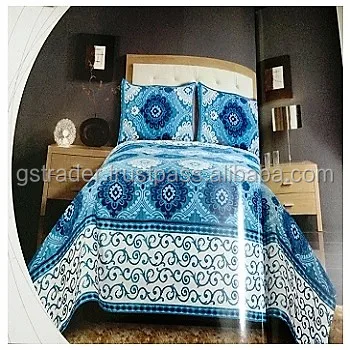 bed spread 100% indian cotton bed cover bedspread sheet from india