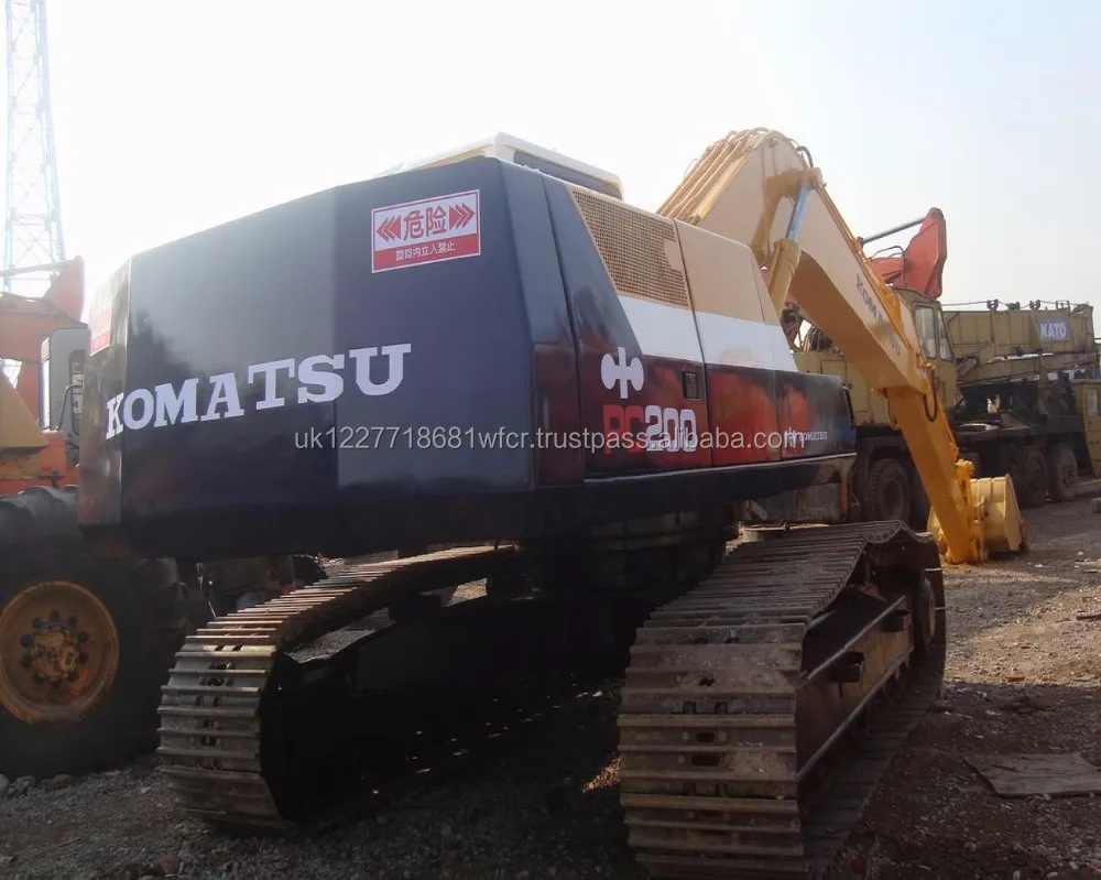china located good quality original japan komats PC200-5 digger My whatsapp:008613816985448