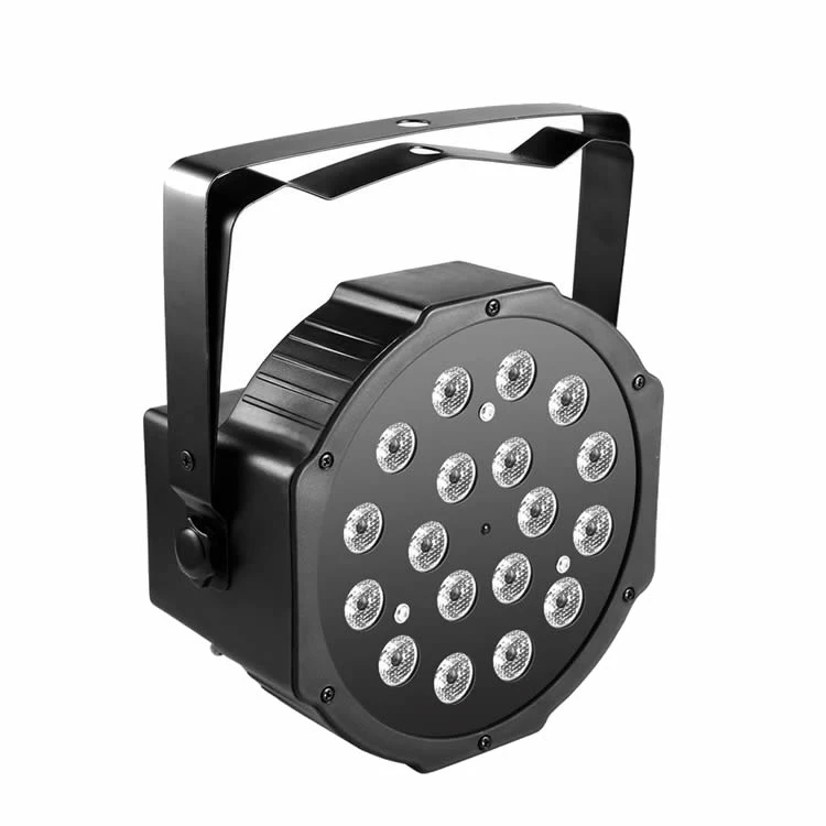 18 LED RGB Wireless Par Light Battery Powered Stage Light with Remote for DJ Stage Lighting