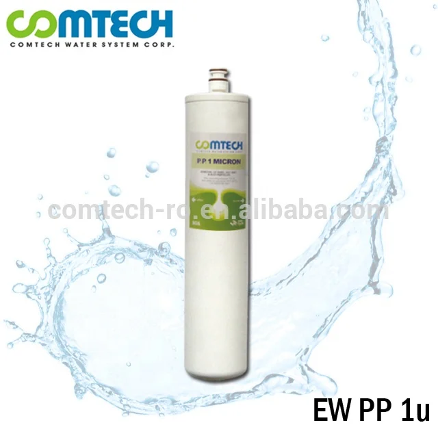 Spun PP 1 Micron Twist-Changed Water Filter Cartridge