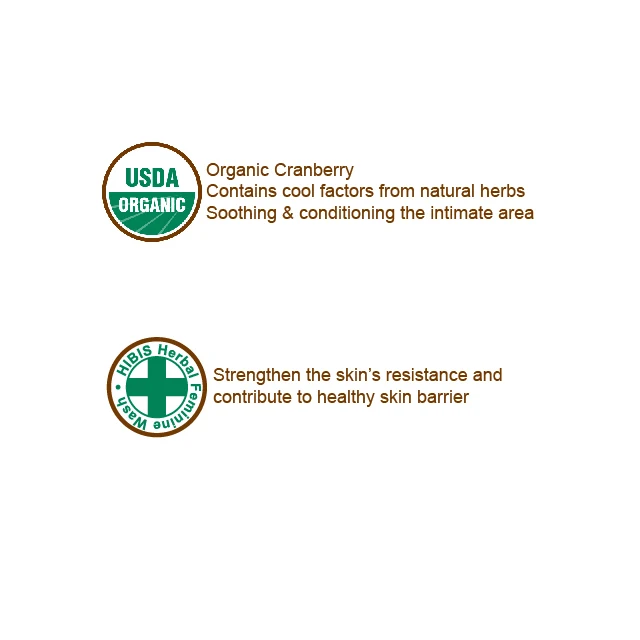 
HIBIS Organic Cranebeery Feminine Care Intimate Wash(Made in Taiwan)/50ml/140ml/180ml 