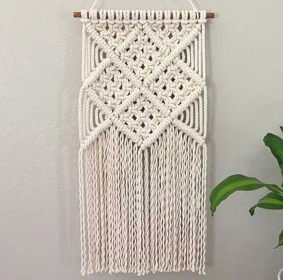 Modern Macrame Wall Decor Macrame Hanging Tapestry Boho Macrame Wall Hanging Home Decor For Apartment