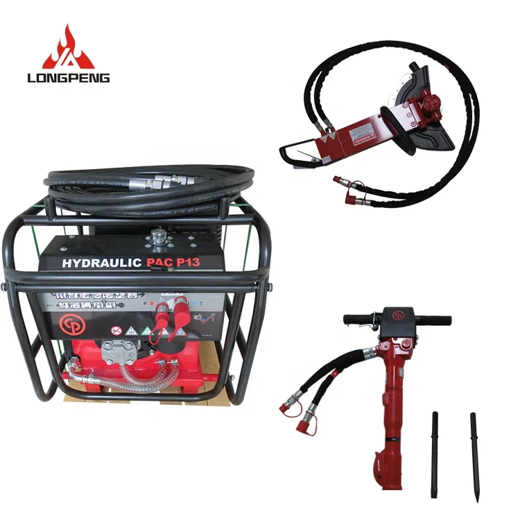 
Mobile Handheld CP Hydraulic Demolition Brick and Asphalt Breaker 