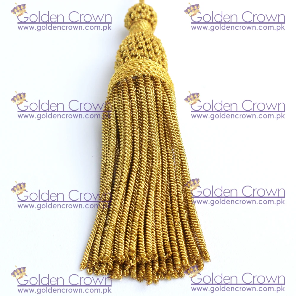 French Gold Bullion Tassels | Wholesale Decorative Bullion Tassel | Bullion Tassels Supplier