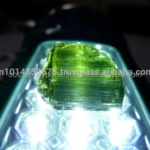 Price Small Size Color Loose Gemstone Natural Green Tourmaline Rough