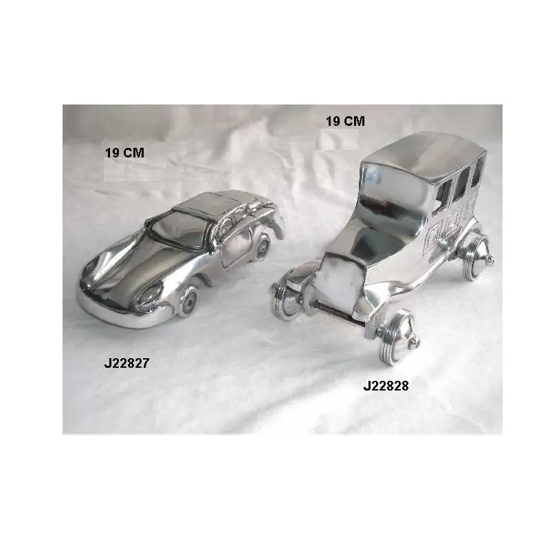 
Metal made antique car replica with mirror polish made in cast aluminium 
