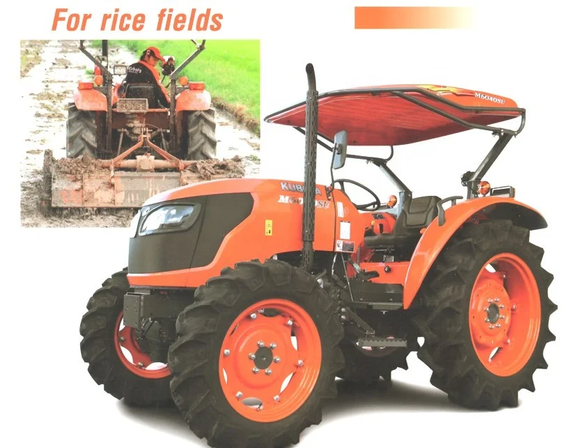 KUBOTA GENUINE TRACTOR M-6040 SU FROM JAPAN