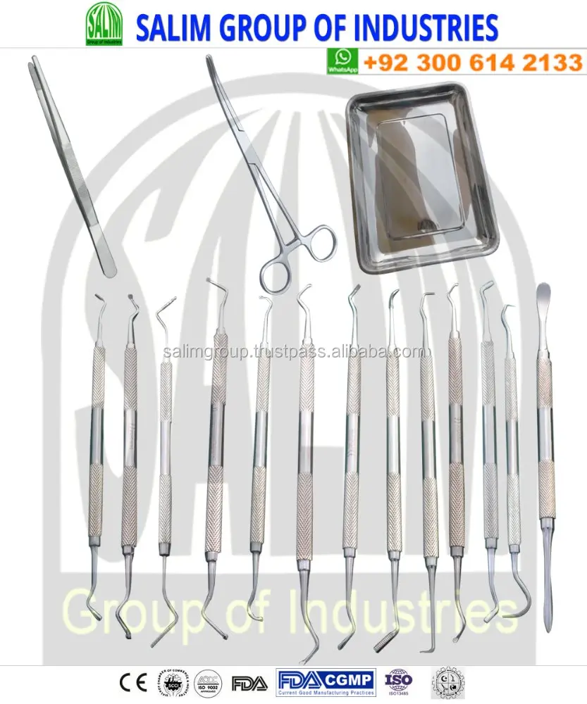 Kidney Tray, Pean Forceps, Tweezer, Surgical Forceps