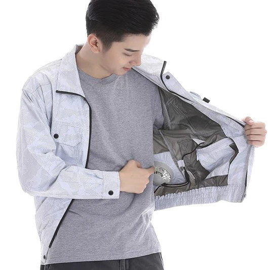 
Quick Dry UV-Proof 7.4V Battery Power Air Conditioning Clothing with Fans 