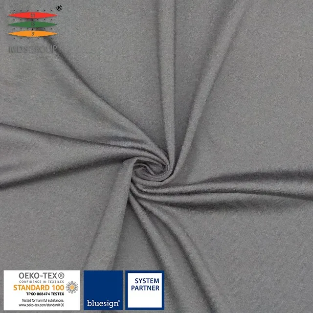 
32%coolmax 59%spun polyester 9%spandex circular knit hydrophilic micro stretch single jersey 