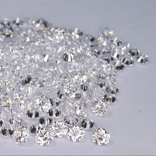 2.60mm To 3.30mm Natural Loose Diamond Round D-E Color VVS2 Clarity Lot
