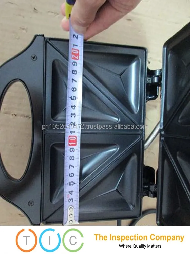 Inspection service India for Sandwich toaster