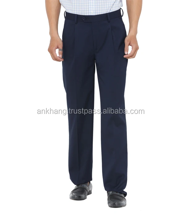 Popular classic fit dress pants for men