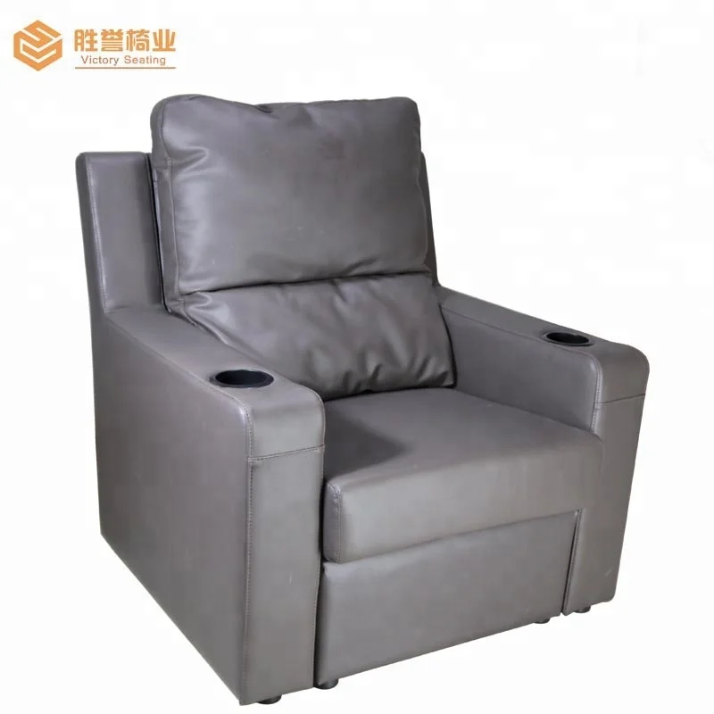 High Class-Quality Comfortable VIP Home Theater Seat, Cinema Movie Chairs, with Cupholders