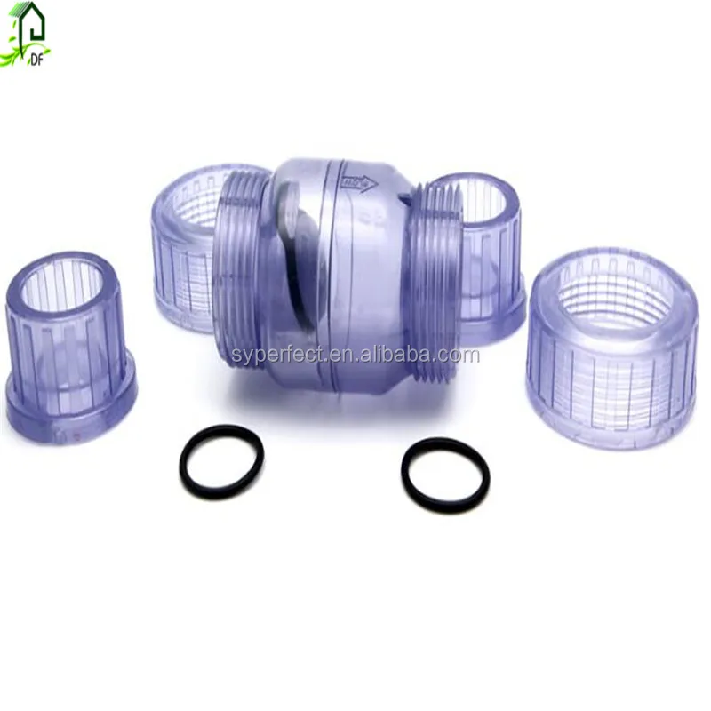 25 мм ПВХ Соединительный шаровой клапан, гнездо для аквариума