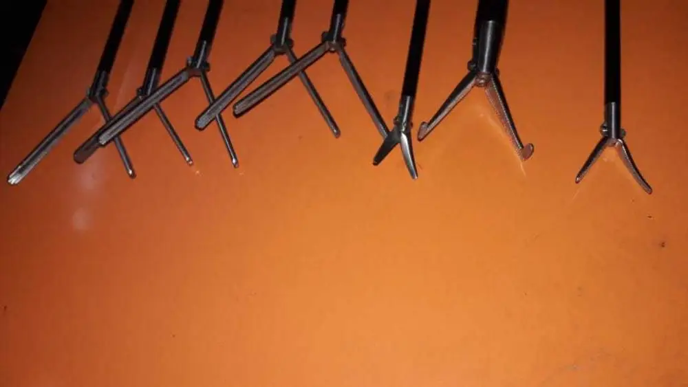  Набор для лапароскопии базовые хирургические инструменты щипцы 9 шт.