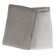 GOTS Certified oragnic 100% cotton Large Ultra-Absorbent Waffle honeycomb Kitchen Dish Tea Towel