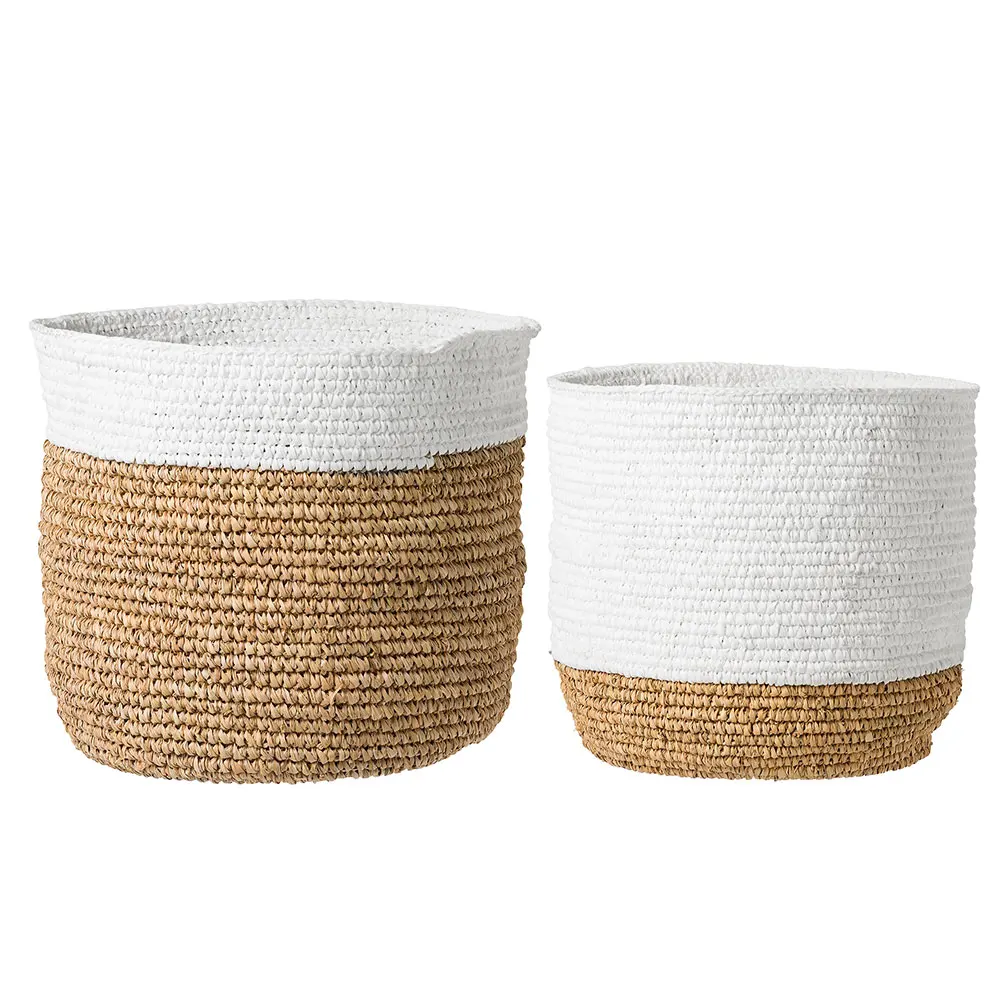 Spring&Summer 2019 high quality handmade bamboo rattan basket BK201925 ACHIO Vietnam manufacturer SGS, INTERTEK