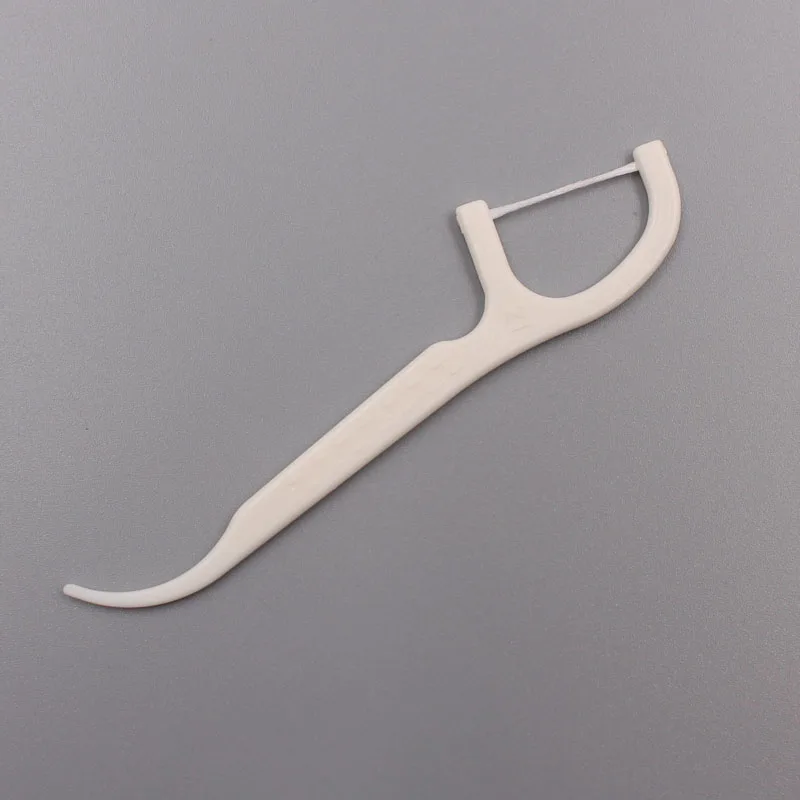 Floss Pick Manualfacture UHMWPE Thread Registered Dental Floss Picks Individually Wrapped
