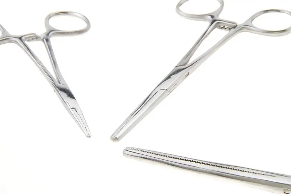 Surgical Forceps Set Mosquito Kelly Crile Peon Forceps Clamps Set Stainless Steel Surgical Instruments