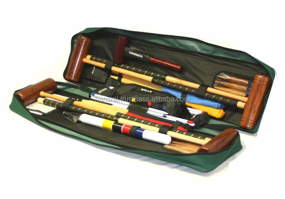 CROQUET SET Retro & Regular Finish