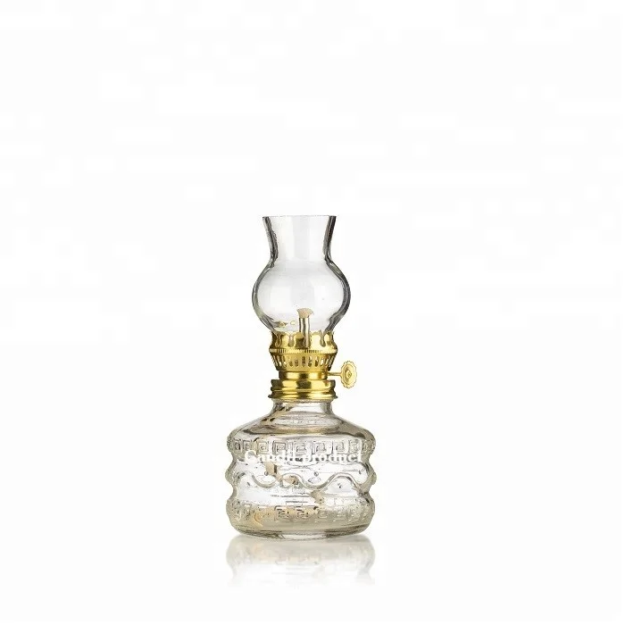 Small Glass Oil Lamp