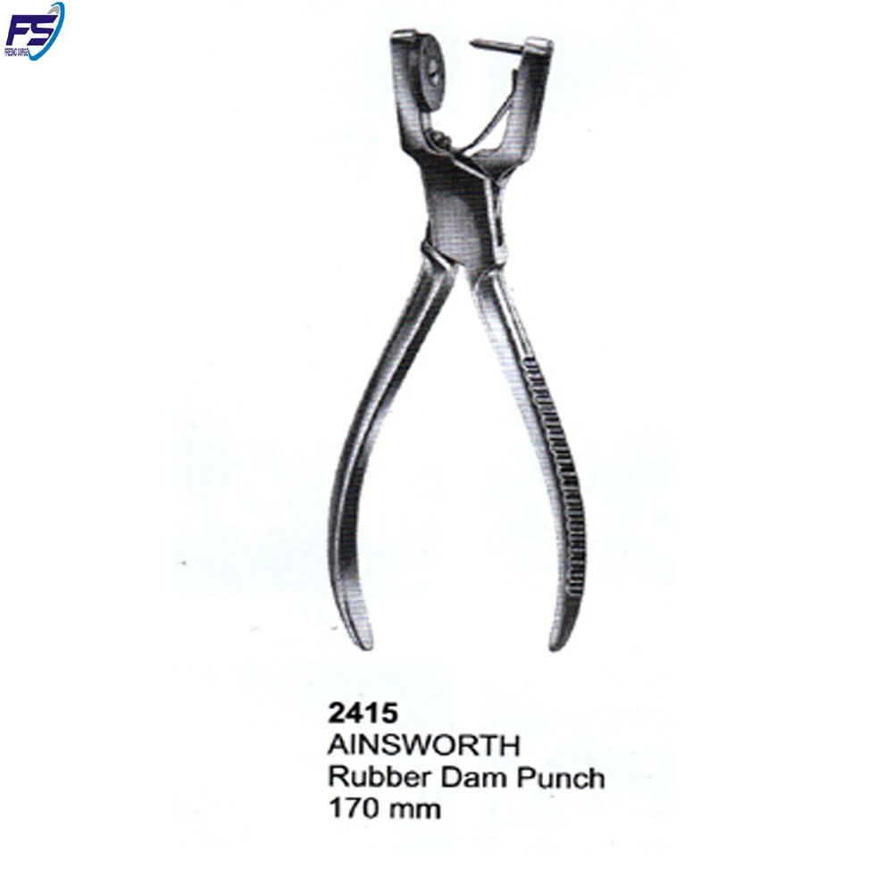 Brewer 175mm Rubber Dam Instruments