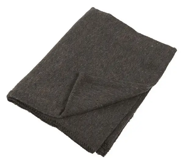 Avior 50% Wool Thermal Blankets Medium 150x200 cm Grey Plain Style Winter Season 20 Piece Pack with 500-800 GSM woven size