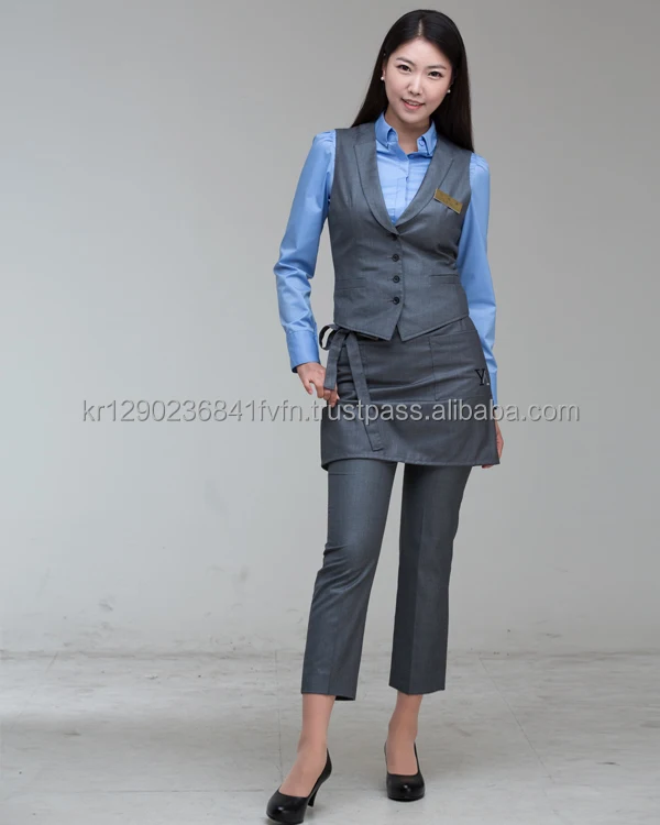 
Professional Waitress Waiter Uniform NT0008 